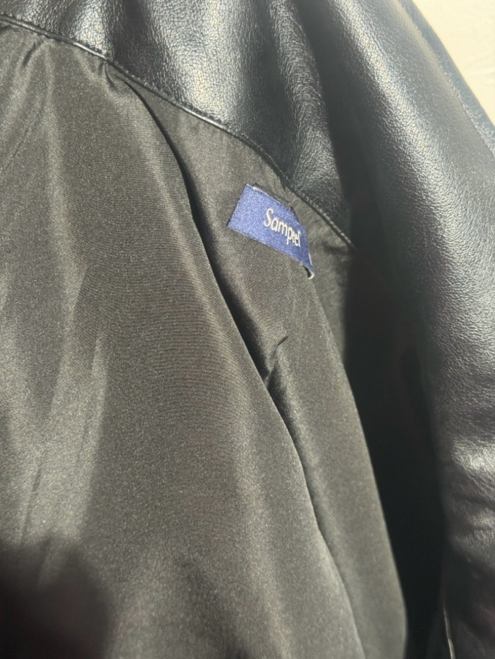 Black Men's Leather Jacket